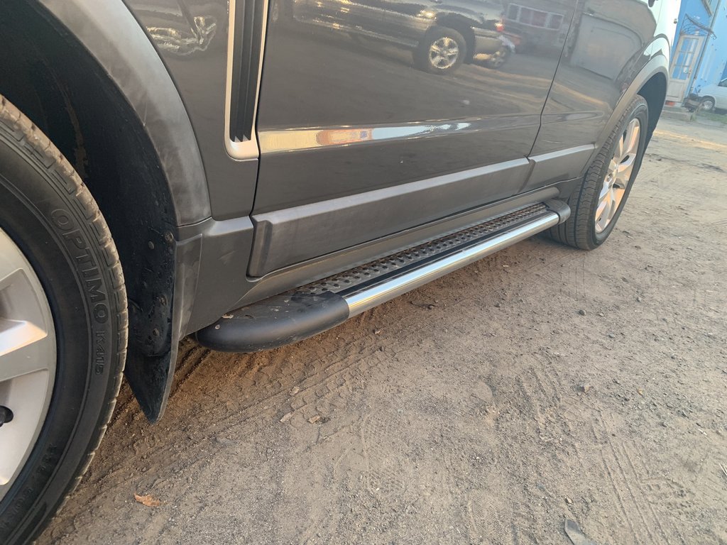 Side Steps Maydos V1 (2 pcs, Aluminum & Stainless Steel) for Opel Antara 2006-2017 - image 3