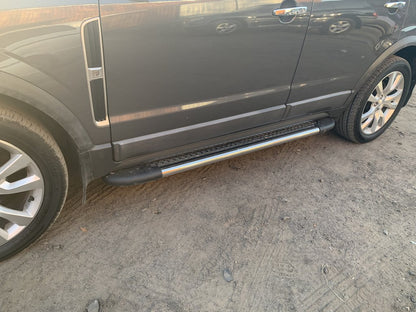 Side Steps Maydos V1 (2 pcs, Aluminum & Stainless Steel) for Opel Antara 2006-2017 - image 4