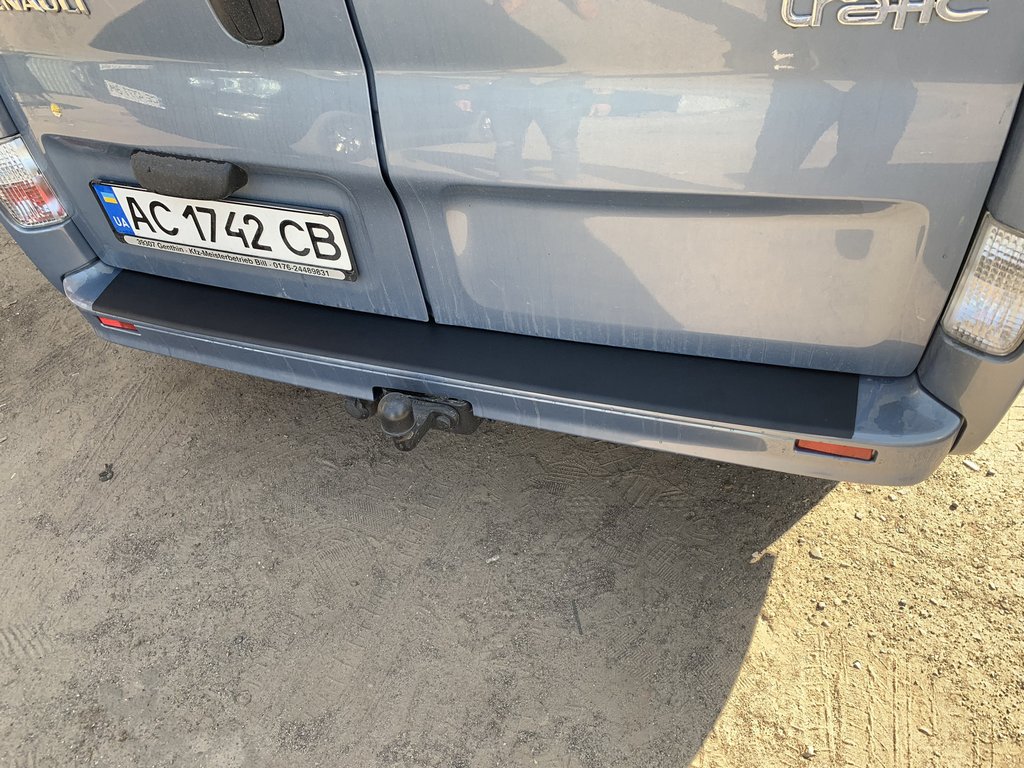 Rear bumper protector DDU (ABS) for Opel Vivaro 2001-2015 - image 11