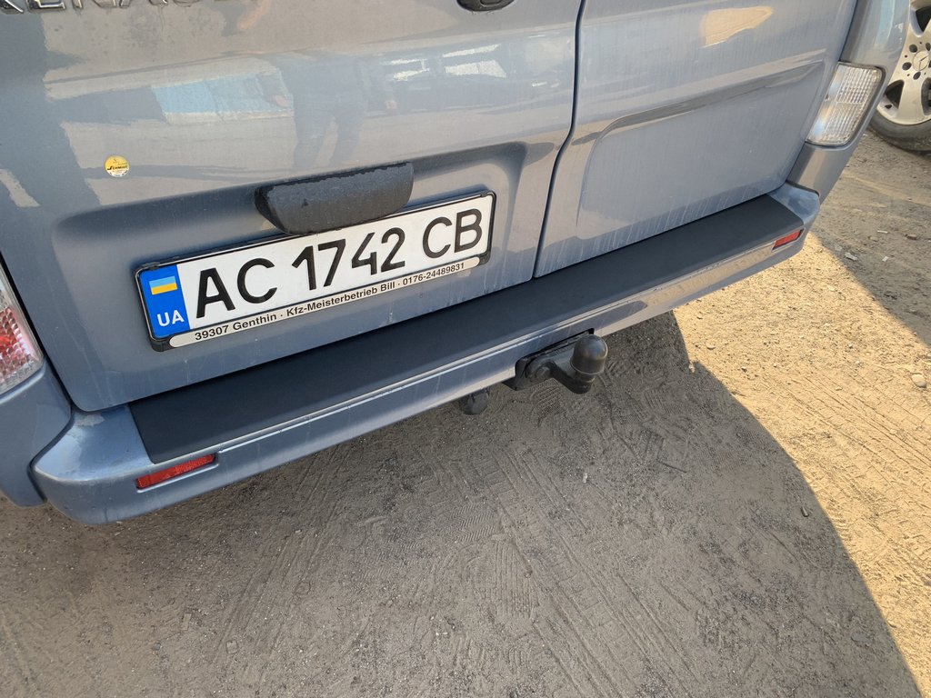Rear bumper protector DDU (ABS) for Opel Vivaro 2001-2015 - image 9