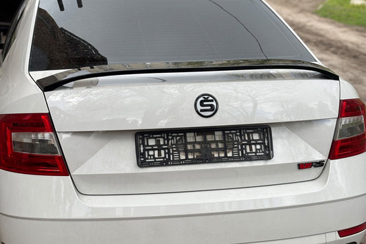 Spoiler DPT V-5 (Gloss Black) for Skoda Octavia III A7 2013-2019 - image 2