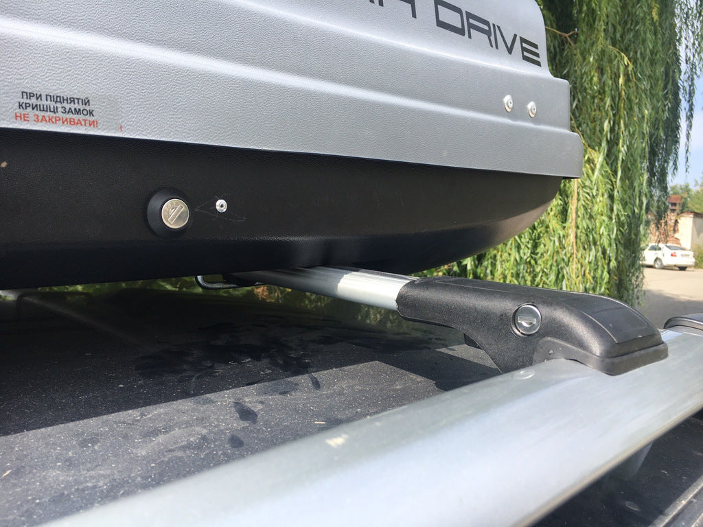 Crossed on turnkey rails WingBar V1 (2 pcs) for Citroen Berlingo 2008-2018 - image 2