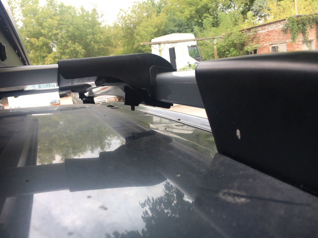Crossed on turnkey rails WingBar V1 (2 pcs) for Citroen Berlingo 2008-2018 - image 6