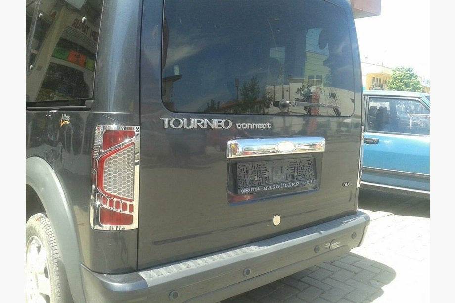 Trim above the number (stainless steel.) for Ford Transit 2000-2014 - Reelken Auto