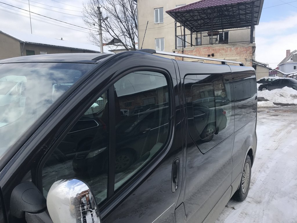 Roof Rails Chrome for Renault Trafic 2001-2015 - image 9
