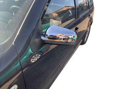 Chrome Mirror Covers (2000-2002, 2 pcs, plastic) for Seat Ibiza 2002-2009 - image 6
