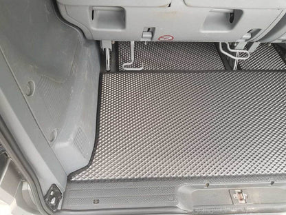 EVA V2 floor mats (Pick-up only, full interior, black) for Mercedes Vito W639 2004-2014 - Reelken Auto