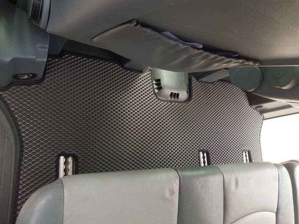 EVA V2 floor mats (Pick-up only, full interior, black) for Mercedes Vito W639 2004-2014 - Reelken Auto