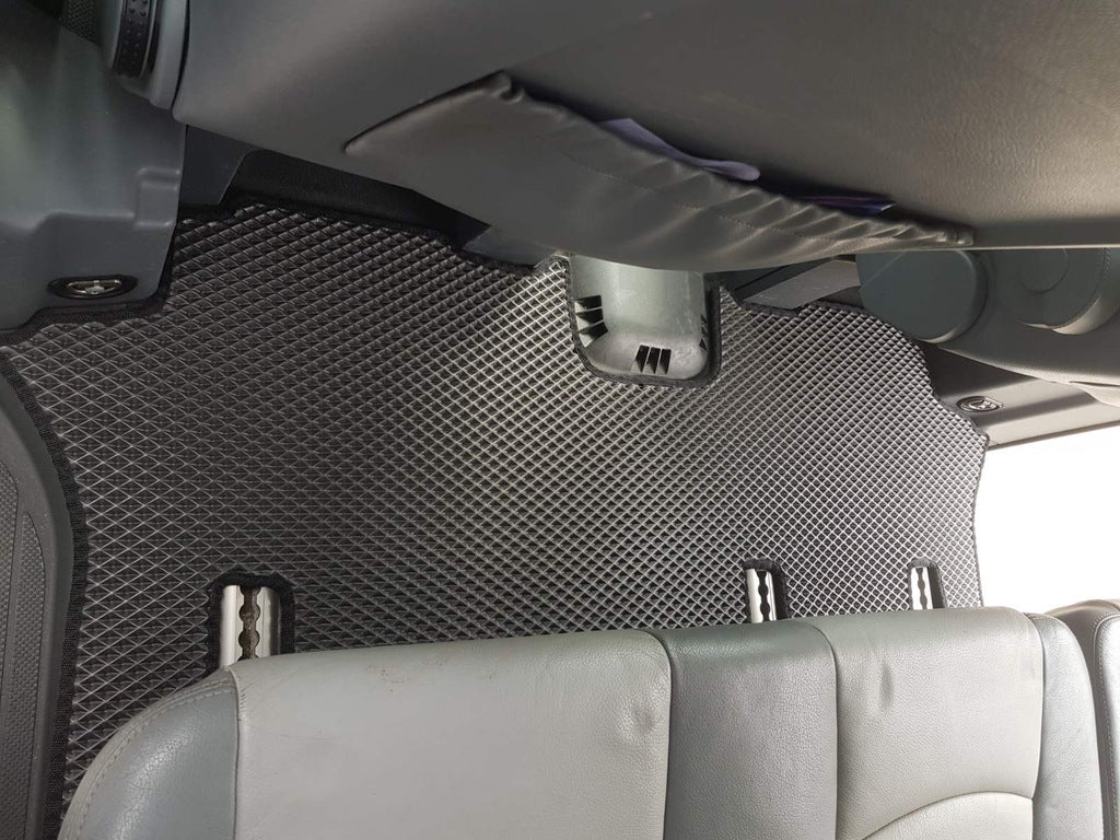 EVA V2 Floor Mats (Pickup Only, Full Set, Black) for Mercedes Vito W639 2004-2014 - image 10