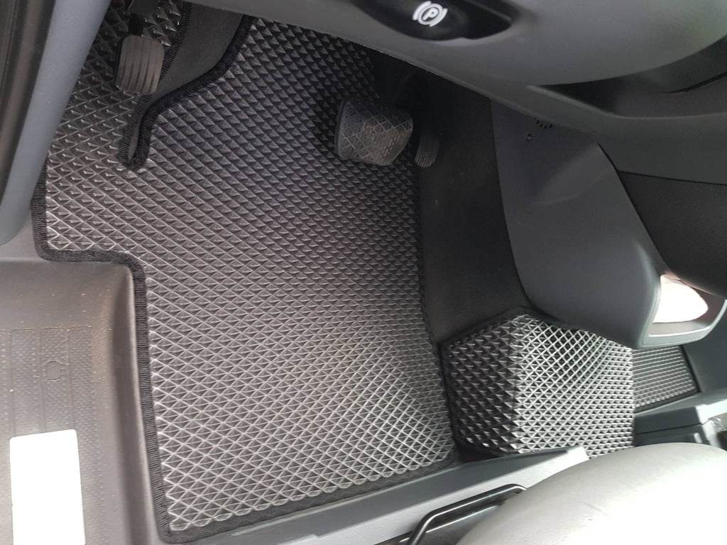 EVA V2 floor mats (Pick-up only, full interior, black) for Mercedes Viano 2004-2014 - Reelken Auto