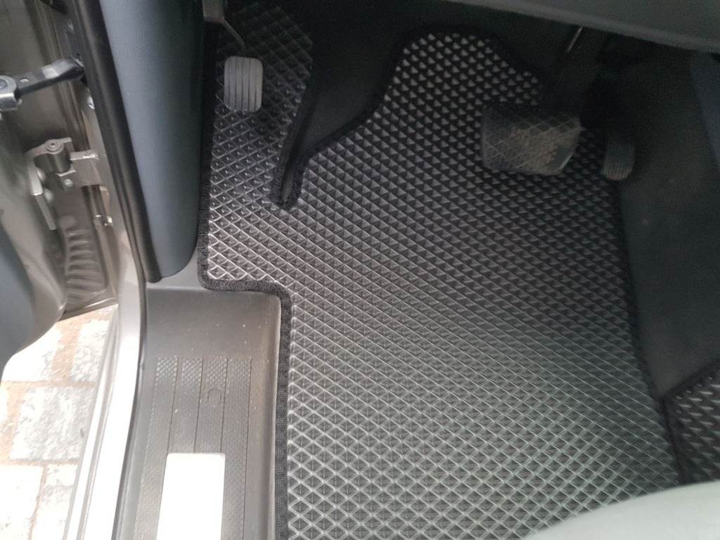 EVA V2 floor mats (Pick-up only, full interior, black) for Mercedes Vito W639 2004-2014 - Reelken Auto