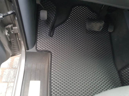 EVA V2 floor mats (Pick-up only, full interior, black) for Mercedes Vito W639 2004-2014 - Reelken Auto