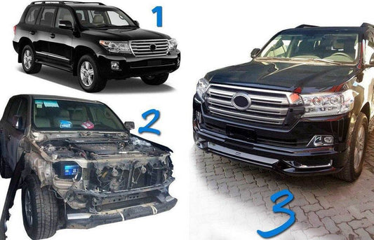 Restyling kit from LC200 2008-2015 to LC 2016- Comfort for Toyota Land Cruiser 200 - Reelken Auto