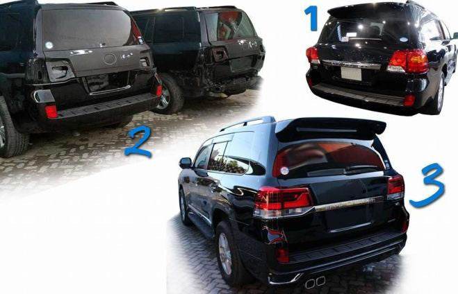Restyling kit from LC200 2008-2015 to LC 2016- Comfort for Toyota Land Cruiser 200 - Reelken Auto
