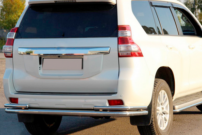 Rear Bar AK005-2 (Stainless Steel) for Toyota Land Cruiser Prado 150 2009-2023 - image 1