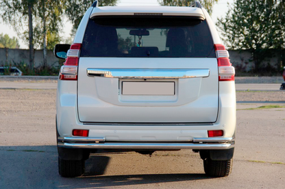Rear Bar AK005-2 (Stainless Steel) for Toyota Land Cruiser Prado 150 2009-2023 - image 2