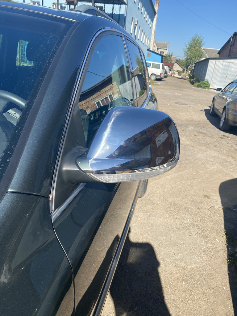 Covers for mirrors 2007-2010 ( 2 PCs, stainless steel) for Volkswagen Touareg 2002-2010 - image 3