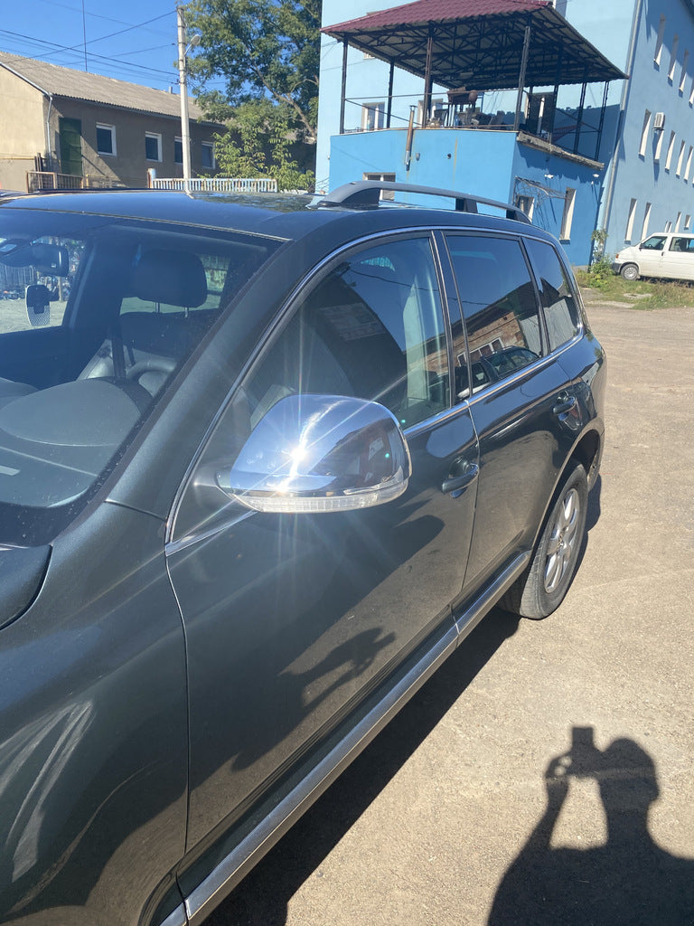 Covers for mirrors 2007-2010 ( 2 PCs, stainless steel) for Volkswagen Touareg 2002-2010 - image 4