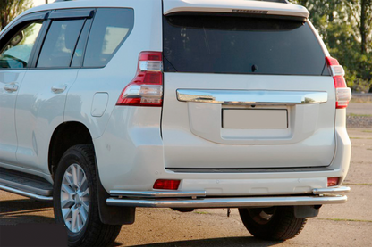 Rear Bar AK005-2 (Stainless Steel) for Toyota Land Cruiser Prado 150 2009-2023 - image 3