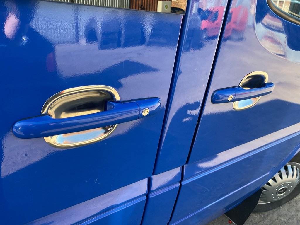 Facing a handle (4 pieces, stainless steel) for Volkswagen LT 1995-2006 - Reelken Auto