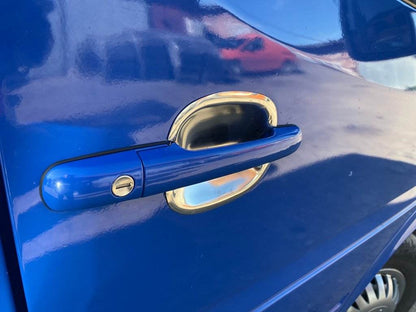 Facing a handle (4 pieces, stainless steel) for Volkswagen LT 1995-2006 - Reelken Auto