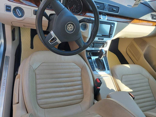 EVA mats (EU, Beige) for Volkswagen Passat B7 2012-2015 - Reelken Auto