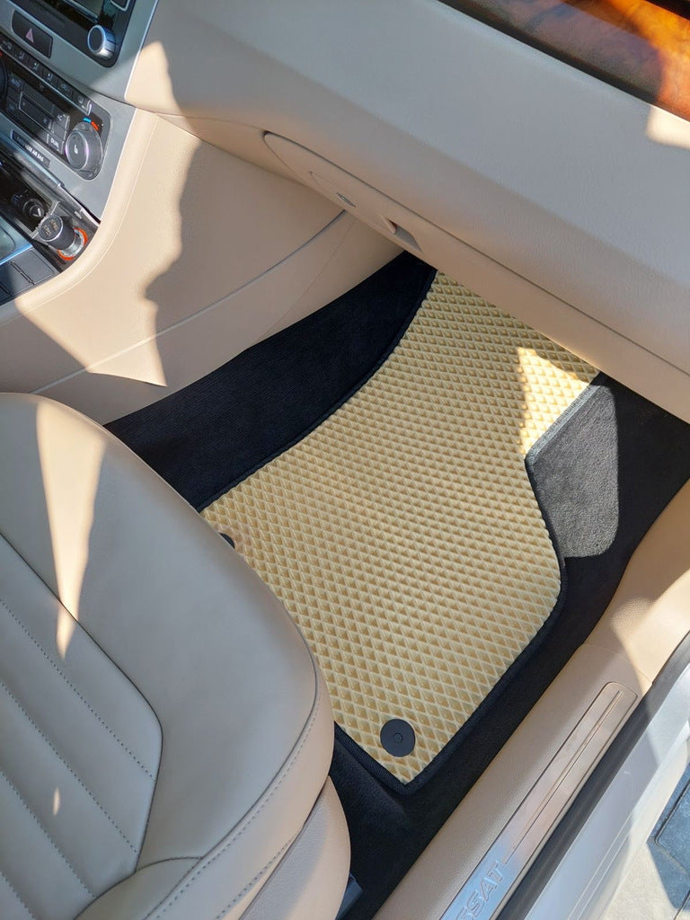 EVA Floor Mats (EU, Beige) for Volkswagen Passat B7 2012-2015 - image 3