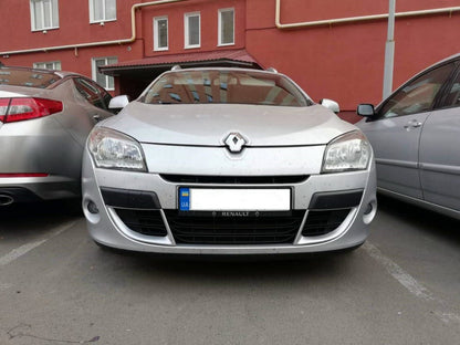 Bumper inserts (2008-2012, 2 pcs, primed) for Renault Megane III 2009-2016 - image 4