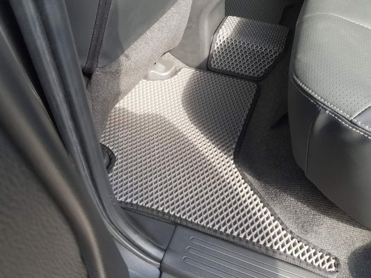 EVA Floor Mats (Long base, grey) for Mitsubishi L200 2015-2024 - image 2