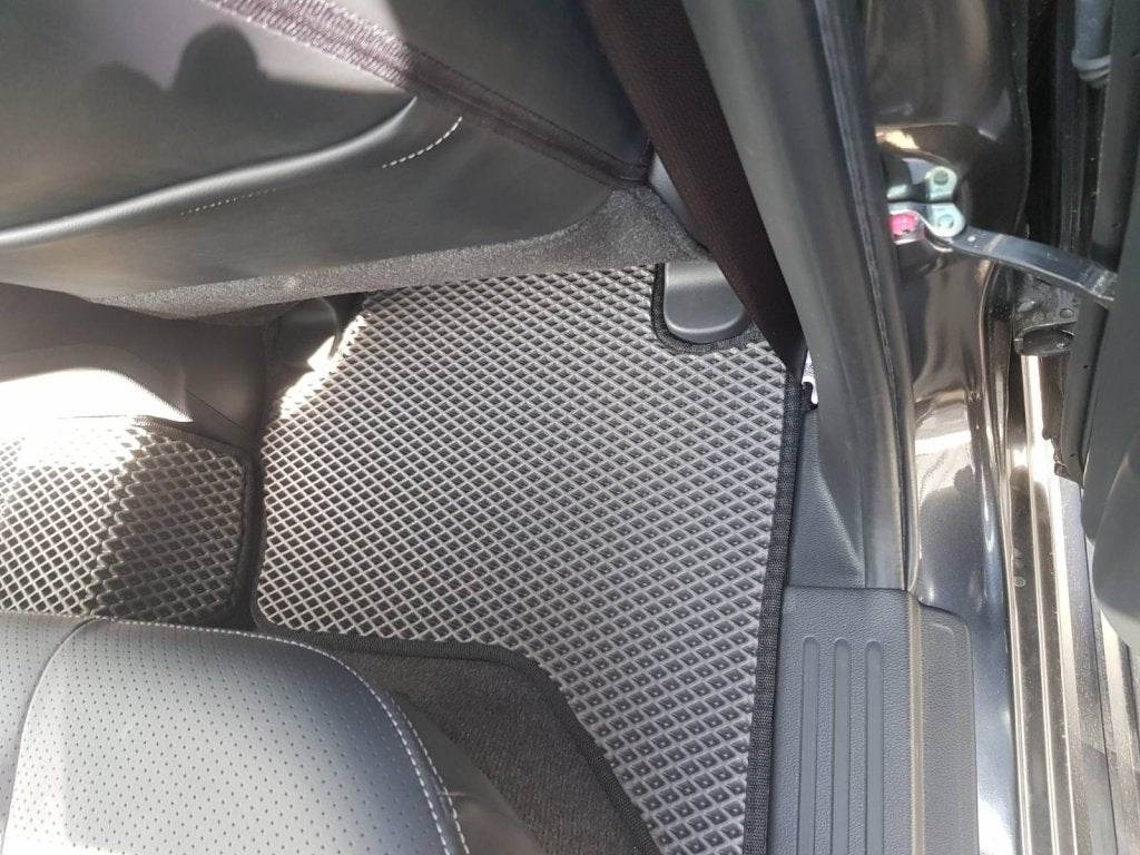 EVA mats (gray) for Mitsubishi L200 2015-2024 - Reelken Auto