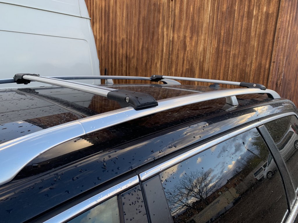 Poperechny on the roof rails under the key (2 PCs) for Volkswagen Passat B6 2006-2012 - image 3