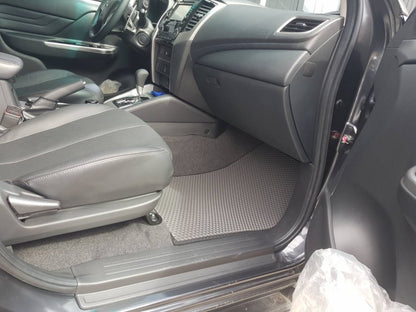 EVA Floor Mats (Long base, grey) for Mitsubishi L200 2015-2024 - image 11