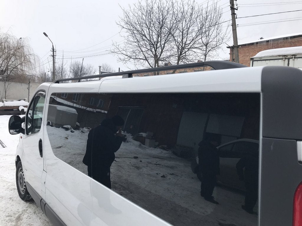 Black Roof Rails for Renault Trafic 2001-2015 - image 10