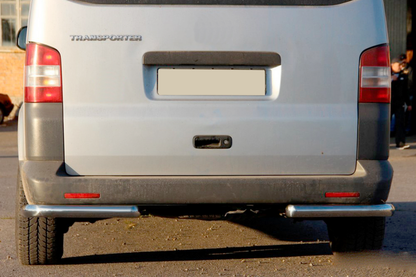 Rear Corner Bars AK003 (2 pcs, stainless steel) for Volkswagen T5 Caravelle 2004-2010 - image 5