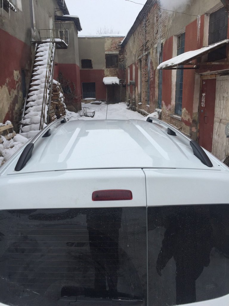 Chrome Roof Rails for Renault Dokker 2013-2022 - image 2