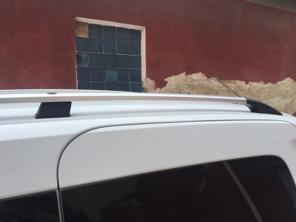 Chrome Roof Rails for Dacia Dokker 2013-2022 - image 3