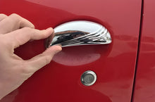 Chrome Door Handle Covers (4 pcs, Stainless Steel) for Toyota Aygo 2007-2014 - image 1