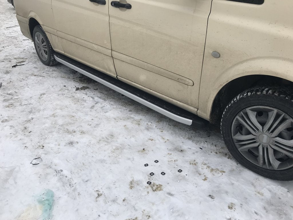 Side Steps Fullmond (2 pcs, aluminum) for Mercedes Vito W639 2004-2014 - image 7