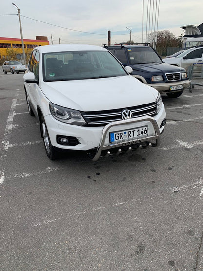 The WT003 bumper guard (stainless) for Volkswagen Tiguan 2007-2016 - image 5