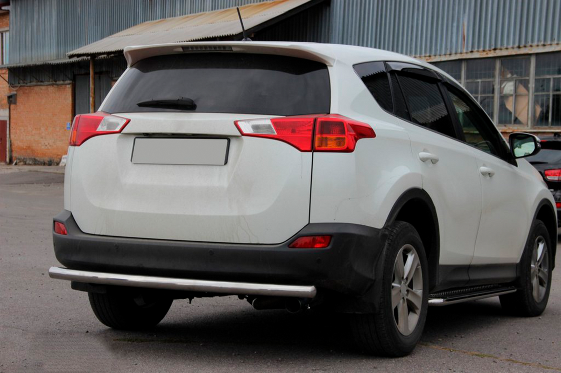 Rear Bar AK002 (Stainless Steel) for Toyota Rav 4 2013-2018 - image 5
