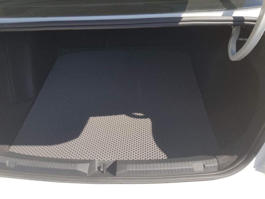 Trunk mat (EVA, black) for Volkswagen Lavida/e-Lavida 2019- - Reelken Auto