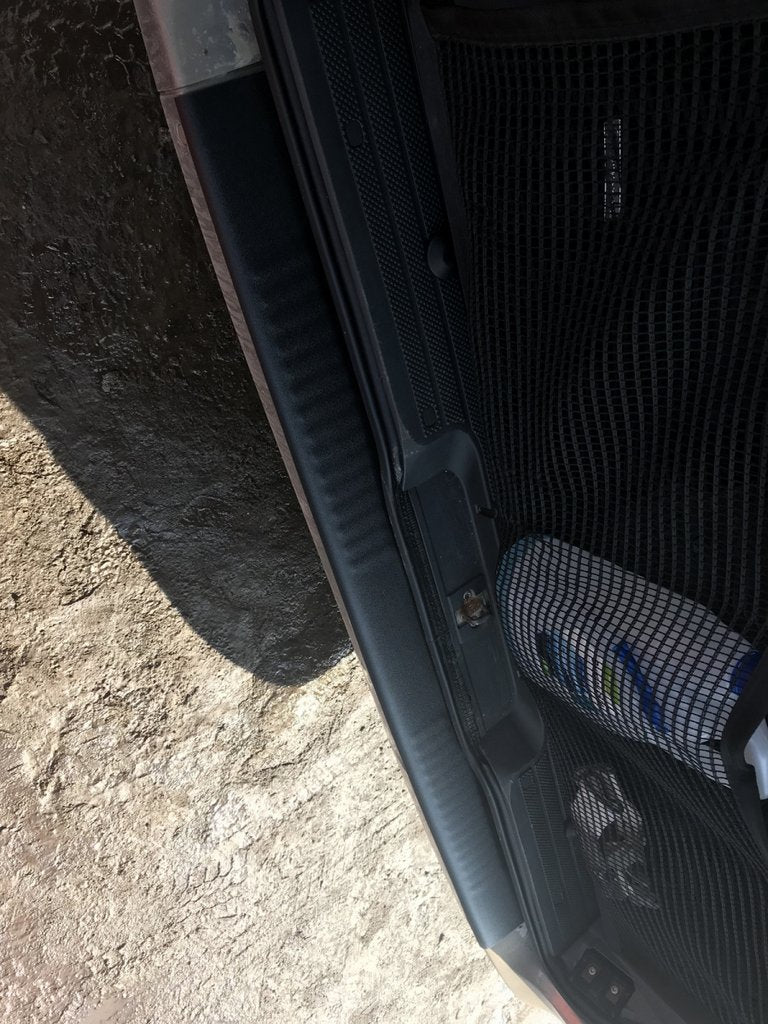 Rear bumper protector with lip (DDU, plastic) for Mercedes Vito W639 2004-2014 - image 7