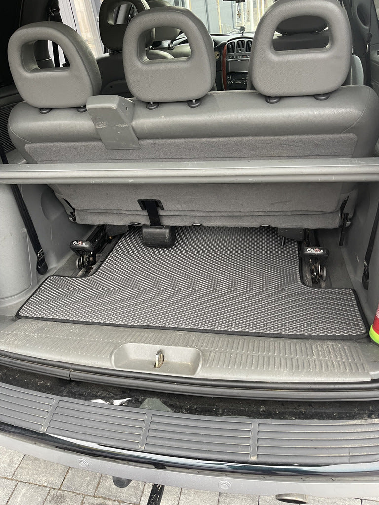 Trunk Mat (EVA, Black) for Chrysler Voyager 2001-2007 - image 1