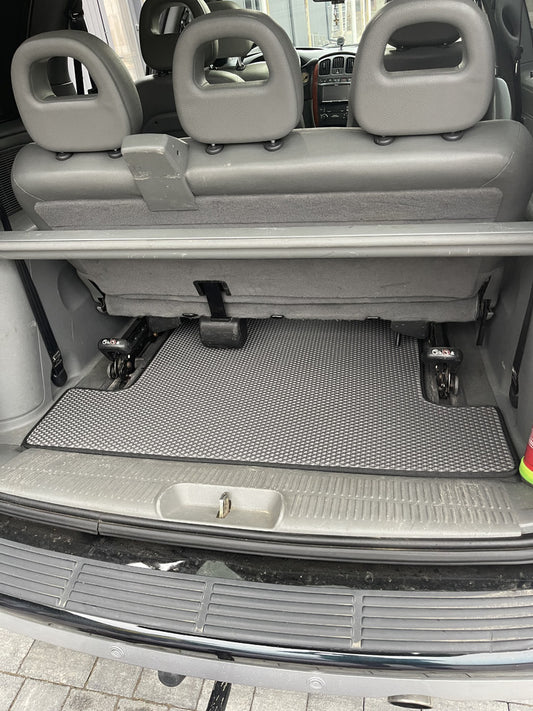Trunk Mat (EVA, Black) for Chrysler Voyager 2001-2007 - image 1