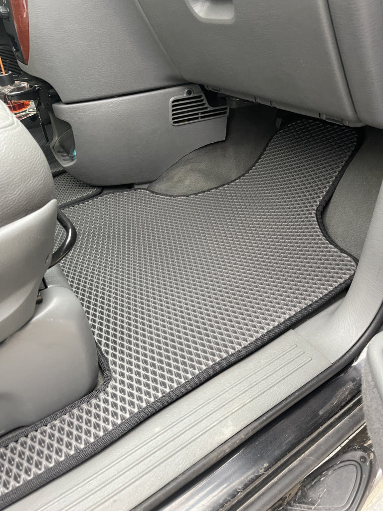 Floor mats (3 rows, EVA, Black) for Chrysler Voyager 2001-2007 - image 10