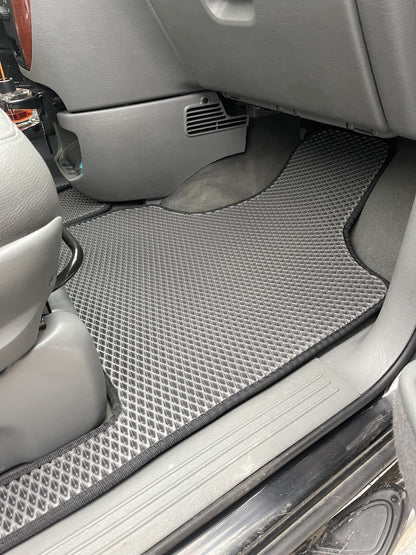 Floor mats (3 rows, EVA, Black) for Chrysler Voyager 2001-2007 - image 10