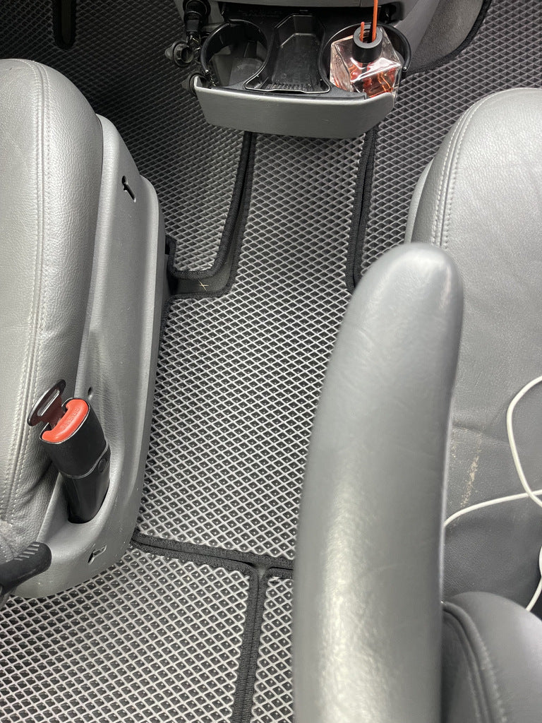 Floor mats (3 rows, EVA, Black) for Chrysler Voyager 2001-2007 - image 5