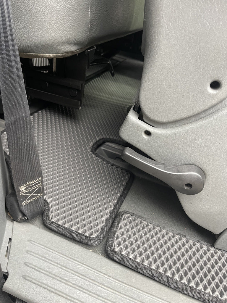 Floor mats (3 rows, EVA, Black) for Chrysler Voyager 2001-2007 - image 7