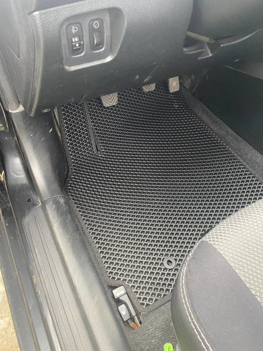 EVA Floor Mats (black) for Mitsubishi Lancer 9 2004-2008 - image 2