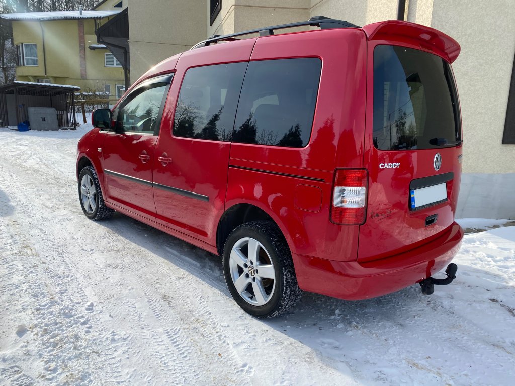 Spoiler Anatomik V1 (primed for painting) for Volkswagen Caddy 2010-2015 - image 2